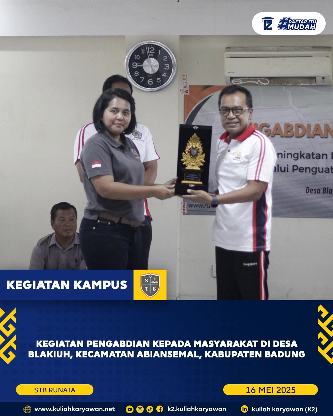 Pengabdian Kepada Masyarakat oleh STB Runata