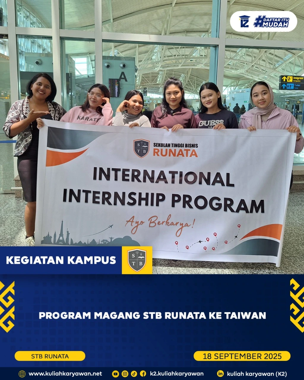 STB Runata Goes to Taiwan