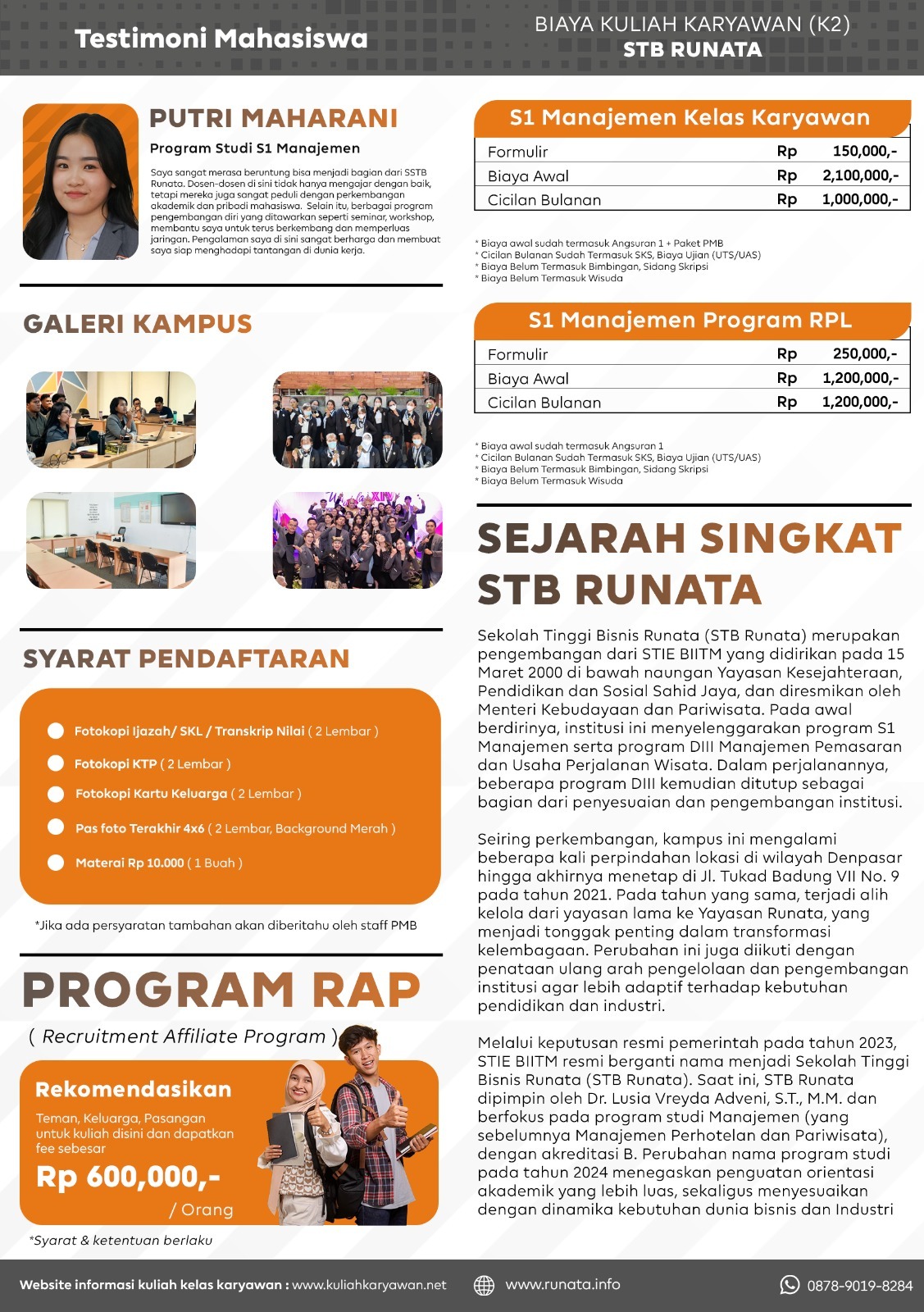 Brosur Belakang